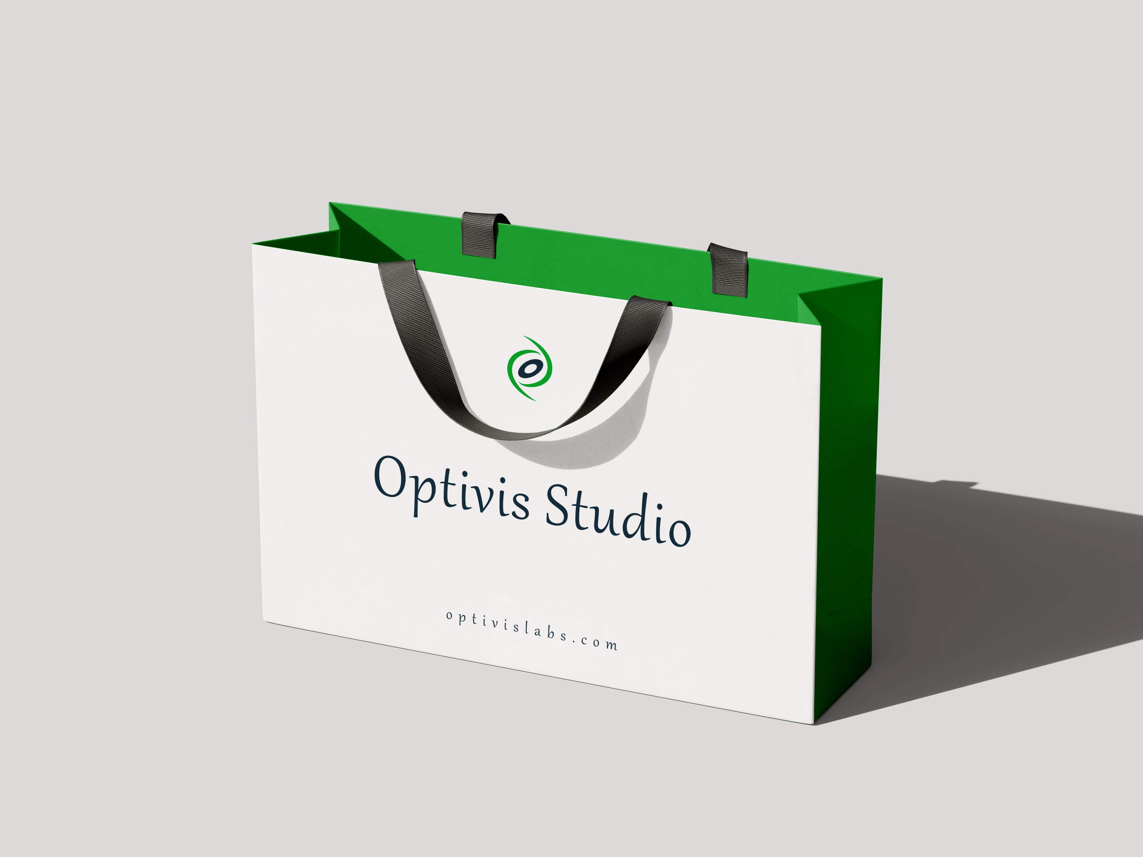 Optivis Studio paper bag